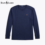 L.R Classic Fit Soft Cotton Crewneck T-Shirt