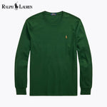 L.R Classic Fit Soft Cotton Crewneck T-Shirt