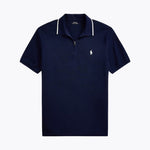 L.R Classic Fit Stretch Mesh Polo Shirt