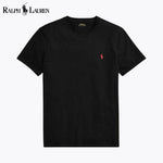 L.R Custom Slim Fit Jersey Crewneck T-Shirt