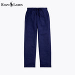 L.R Lateef Relaxed Fit Pleated Linen Pant