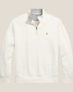Ralph Lauren Luxury Jersey Quarter-Zip Pullover