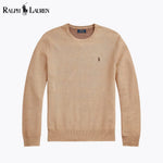 L.R Mesh-Knit Cotton Crewneck Sweater