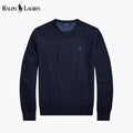 L.R Mesh-Knit Cotton Crewneck Sweater