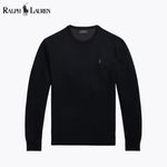 L.R Mesh-Knit Cotton Crewneck Sweater