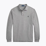 L.R Mesh Long-Sleeve Polo Shirt