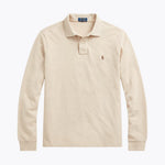 L.R Mesh Long-Sleeve Polo Shirt