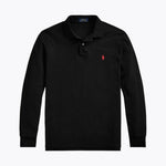 L.R Mesh Long-Sleeve Polo Shirt