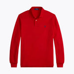 L.R Mesh Long-Sleeve Polo Shirt