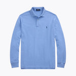 L.R Mesh Long-Sleeve Polo Shirt