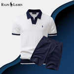 L.R Old Money Polo Shirt + Shorts Set