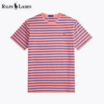L.R Striped Jersey Crewneck T-Shirt