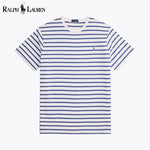 L.R Striped Jersey Crewneck T-Shirt