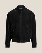 Ralph Lauren Suede Bomber Jacket