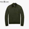L.R Washable Wool Quarter-Zip Sweater
