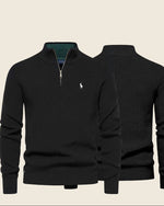 Ralph Lauren Classic Knit Quarter-Zip Sweater