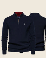 Ralph Lauren Classic Knit Quarter-Zip Sweater
